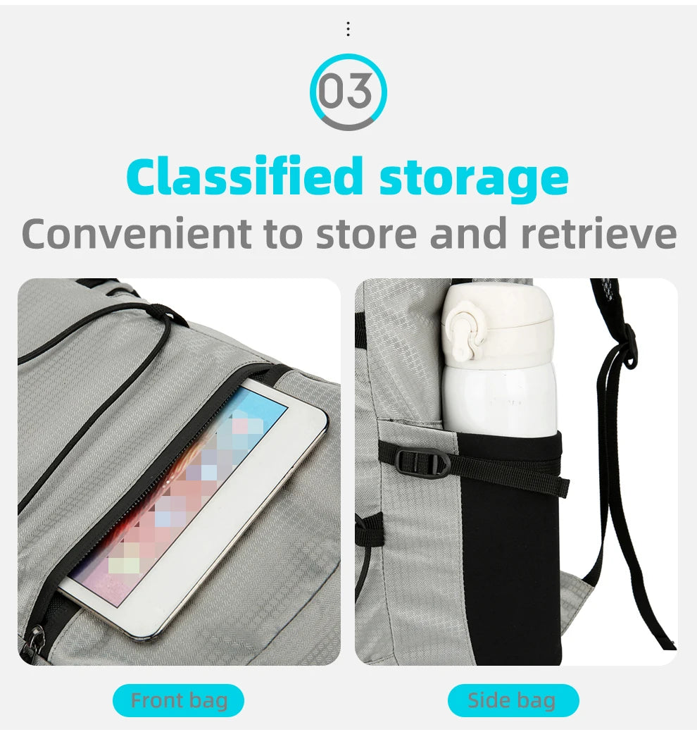 Ultralight Foldable Travel Backpack – Compact, Water-Resistant & Durable
