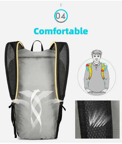 Ultralight Foldable Travel Backpack – Compact, Water-Resistant & Durable