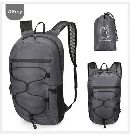 Ultralight Foldable Travel Backpack – Compact, Water-Resistant & Durable
