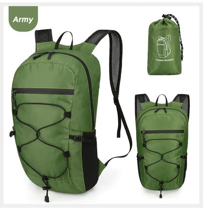 Ultralight Foldable Travel Backpack – Compact, Water-Resistant & Durable