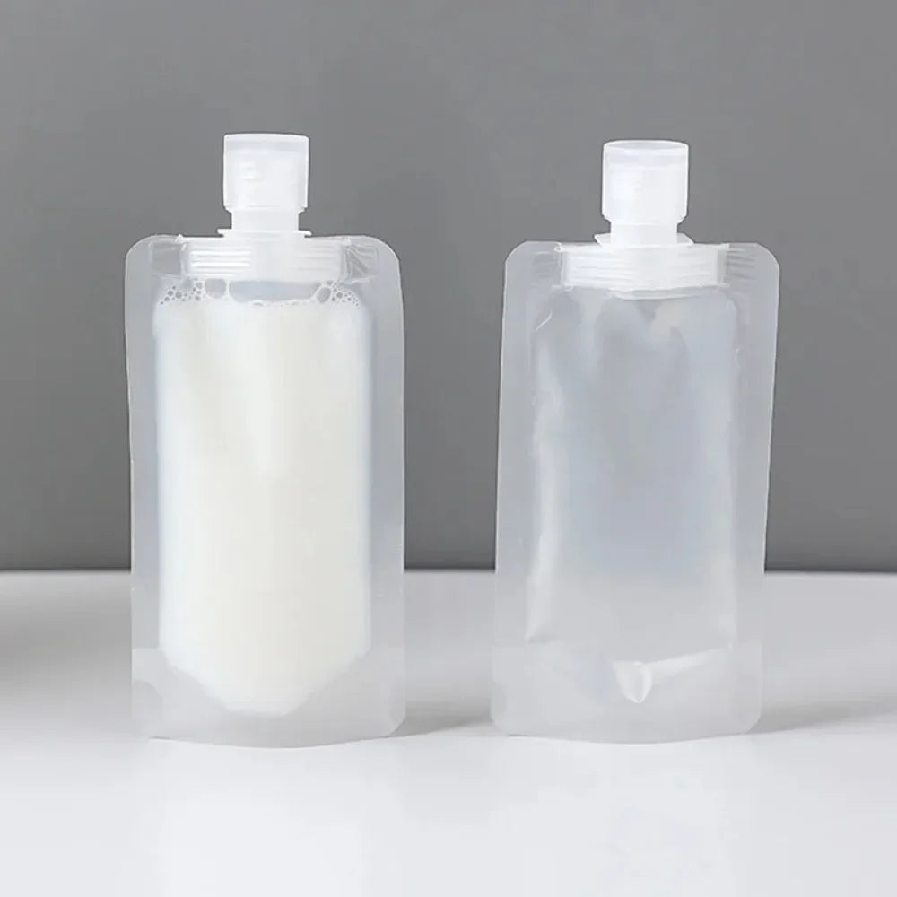 Ultimate Travel Companion: 5PCS Refillable Squeeze Bottles for Toiletries
