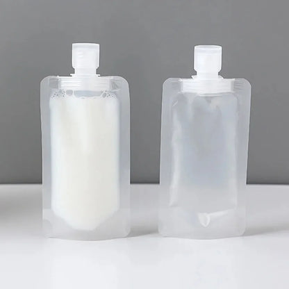Ultimate Travel Companion: 5PCS Refillable Squeeze Bottles for Toiletries
