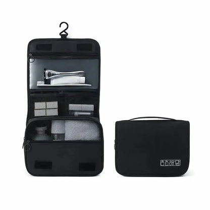 Foldable Toiletry Travel Bag – Waterproof, Hanging & Compact Organizer