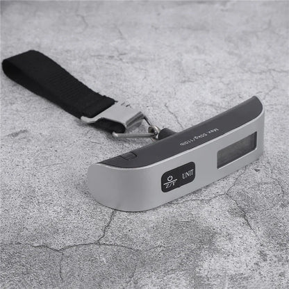 Portable Digital Luggage Scale – LCD Display, 50kg/110lb, Travel-Ready