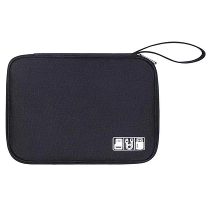 Travel Tech Organizer Bag – Waterproof, Compact & Multi-Compartment Cable Case