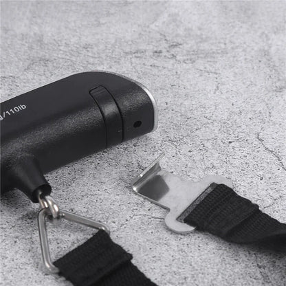 Portable Digital Luggage Scale – LCD Display, 50kg/110lb, Travel-Ready