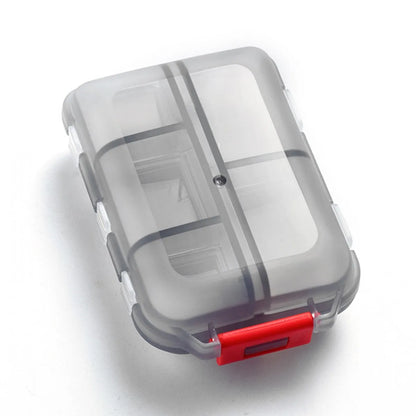10-Compartment Travel Pill Organizer