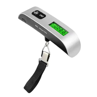 Portable Digital Luggage Scale – LCD Display, 50kg/110lb, Travel-Ready