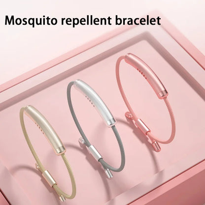 Natural & adjustable Mosquito Repellent Bracelet – DEET-Free, Waterproof & Safe for All Ages