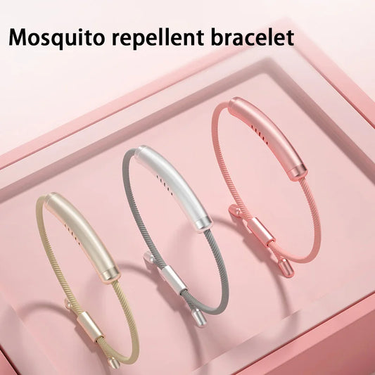 Natural & adjustable Mosquito Repellent Bracelet – DEET-Free, Waterproof & Safe for All Ages