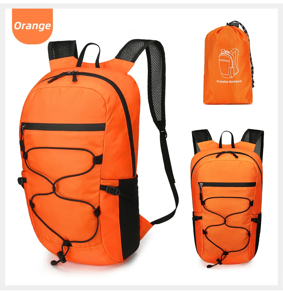 Ultralight Foldable Travel Backpack – Compact, Water-Resistant & Durable