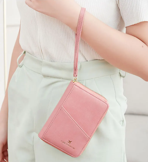 RFID Secure Travel Wallet – Stylish Passport Holder