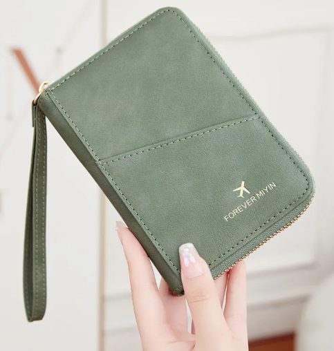 RFID Secure Travel Wallet – Stylish Passport Holder