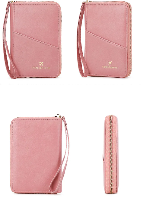 RFID Secure Travel Wallet – Stylish Passport Holder