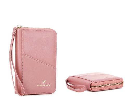 RFID Secure Travel Wallet – Stylish Passport Holder