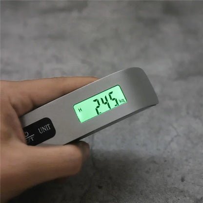 Portable Digital Luggage Scale – LCD Display, 50kg/110lb, Travel-Ready